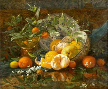 Oranges Artwork by William Jabez Muckley