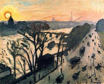 The Louvre Embankment Artwork by Albert Marquet