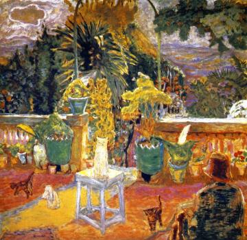 The Terrace At Grasse Artwork by Pierre Bonnard