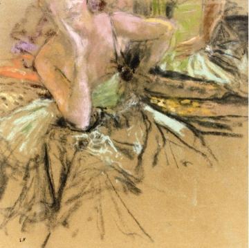 Portrait of Jeanne Renquardt (study) Artwork by Edouard Vuillard