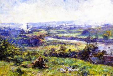 A Frosty Morning Artwork by Frederick McCubbin