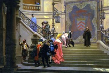 The Gray Cardinal Artwork by Jean Leon Gerome