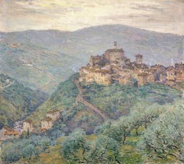 Pelago, Tuscany Artwork by Willard Leroy Metcalf