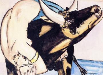 Rape of Europa Artwork by Max Beckmann