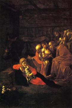 The Adoration of the Shepherds Artwork by Caravaggio