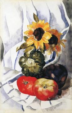 From the Kitchen Garden Artwork by Charles Demuth
