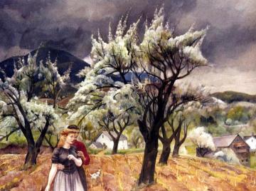 Spring Romance Artwork by Leon Kroll