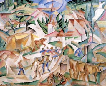 Landscape of Jorat Artwork by Alice Bailly