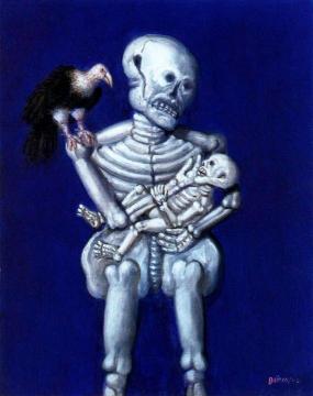 Mother and Son Artwork by Fernando Botero