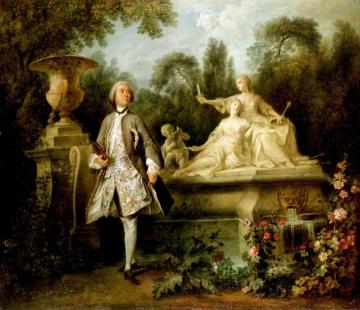 Portrait of the Actor Grandval Artwork by Nicolas Lancret