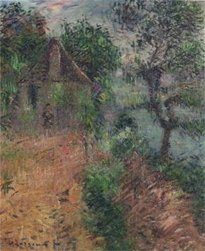 House at Beynac Artwork by Gustave Loiseau