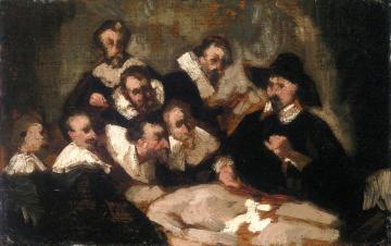 The Anatomy Lesson Artwork by Edouard Manet