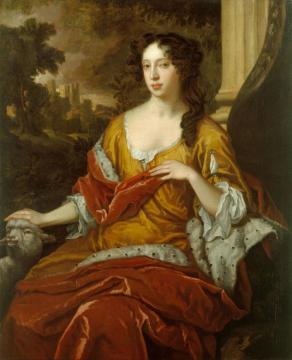 Mary of Modena (1658-1718) when Duchess of York Artwork by Sir Peter Lely