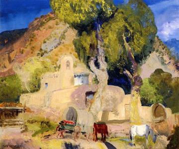 Sanctuario de Chimayo Artwork by George Wesley Bellows