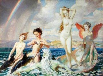The Birth Of Venus Artwork by George Spencer Watson