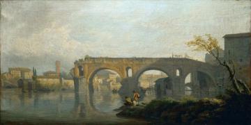 Ponte Rotto In Rome Artwork by Claude-Joseph Vernet