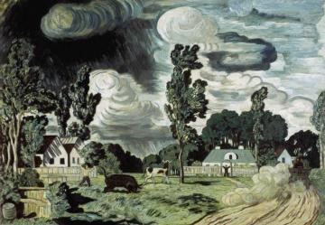 A Windy Day Artwork by Nikolai Krymov