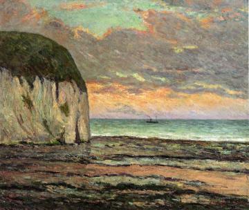 Sunset, Yport Artwork by Maxime Maufra