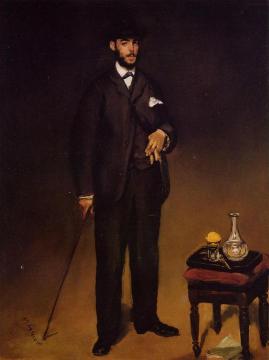 Portrait of Theodore Duret Artwork by Edouard Manet