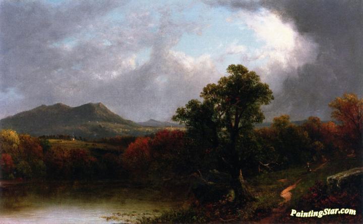 Passing Storm Clouds Artwork by David Johnson