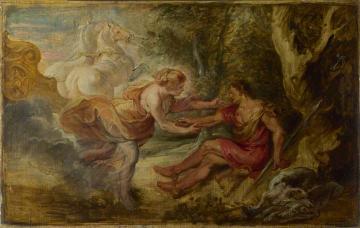 Aurora Abducting Cephalus Artwork by Peter Paul Rubens