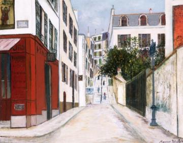 Passage Elisé des Beaux-Arts, Montmartre Artwork by Maurice Utrillo