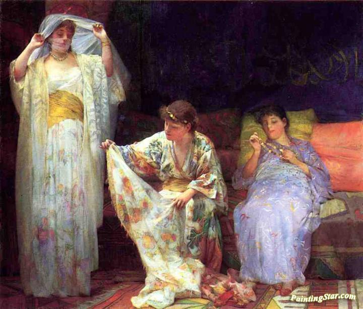 The Harem Artwork by Henry Siddons Mowbray