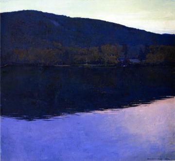Dublin Pond Artwork by Rockwell Kent