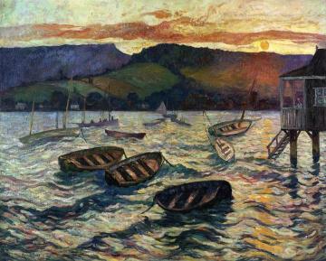 Dances of the Boats Artwork by Richard Haley Lever