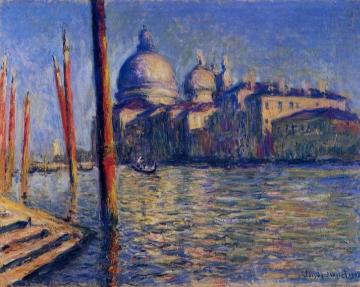 The Grand Canal And Santa Maria Della Salute Artwork by Claude Oscar Monet