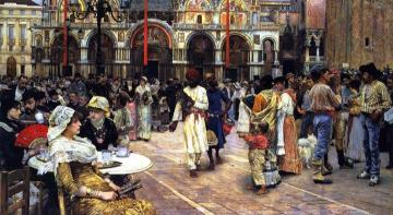 St Mark's Square, Venice Artwork by William Logsdail