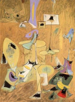 The Betrothal II Artwork by Arshile Gorky