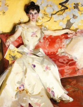 Portrait of Elizabeth Sherman Cameron Artwork by Anders Zorn