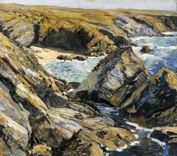 Coast of Cornwall Artwork by Walter Elmer Schofield