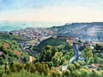 Algiers, View from Montplaisant Artwork by Albert Marquet