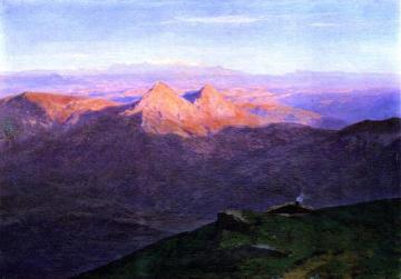 The Mythen Artwork by Alexandre Calame