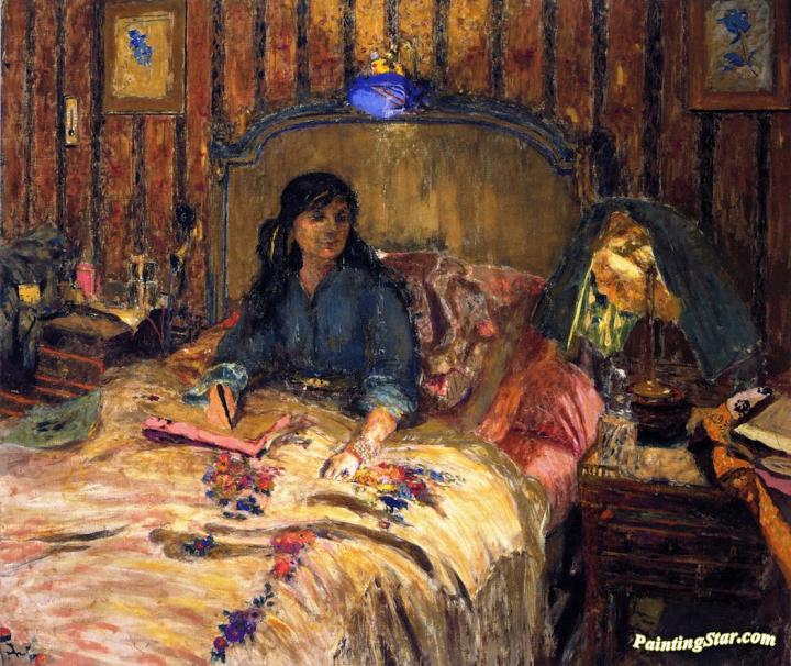 Countess Anna de Noailles (first version) Artwork by Edouard Vuillard