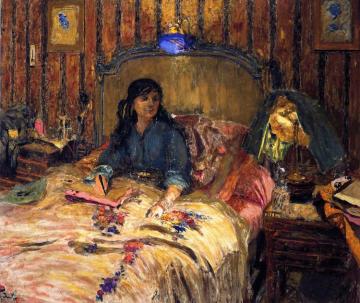 Countess Anna de Noailles (first version) Artwork by Edouard Vuillard