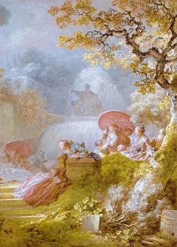 Blindman's Buff Artwork by Jean Honore Fragonard