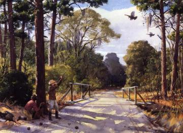 Driven Turkeys Artwork by Aiden Lassell Ripley