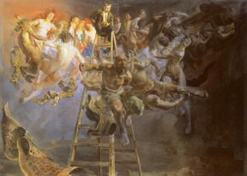 Vicious Circle Artwork by Jacek Malczewski