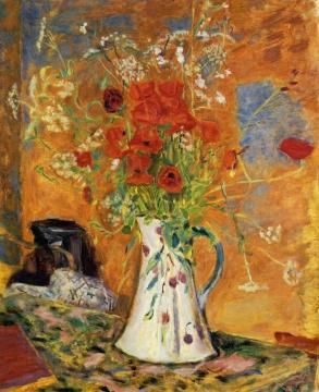 Poppies Artwork by Pierre Bonnard
