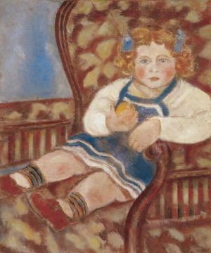 The Kunffy Child Artwork by József Rippl-Rónai