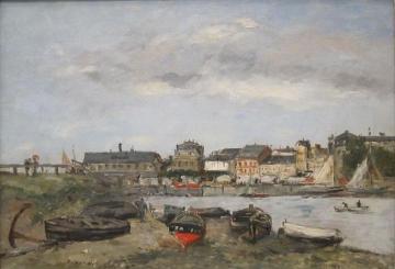 Trouville Artwork by Eugène-Louis Boudin