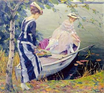 About to Go Artwork by Edward Cucuel
