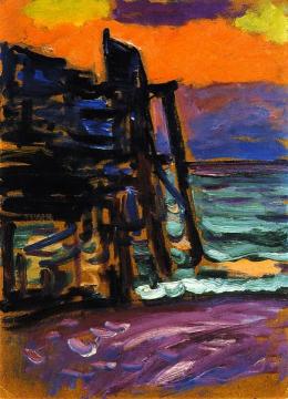 Landing Place near Prerow Artwork by Alexej Jawlensky
