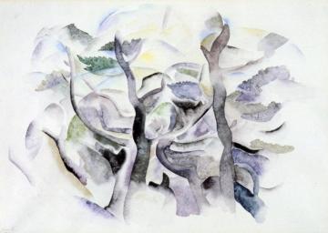 Bermuda Landscape Artwork by Charles Demuth