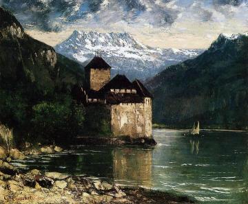 Chateau Du Chillon Artwork by Gustave Courbet