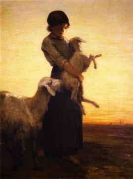 The Belated Kid Artwork by William Morris Hunt