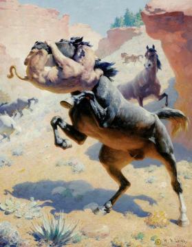 The Killer Artwork by William Robinson Leigh